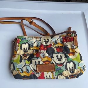 Dooney Burke Mickey Minnie Donal Goofy Bag